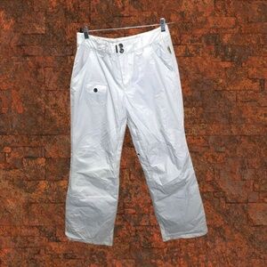 Firefly White Waterproof Ski & Snowboard Pants - Size Medium